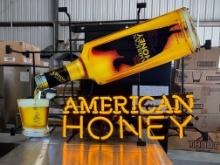 NEW Wild Turkey American Honey Neon Sign