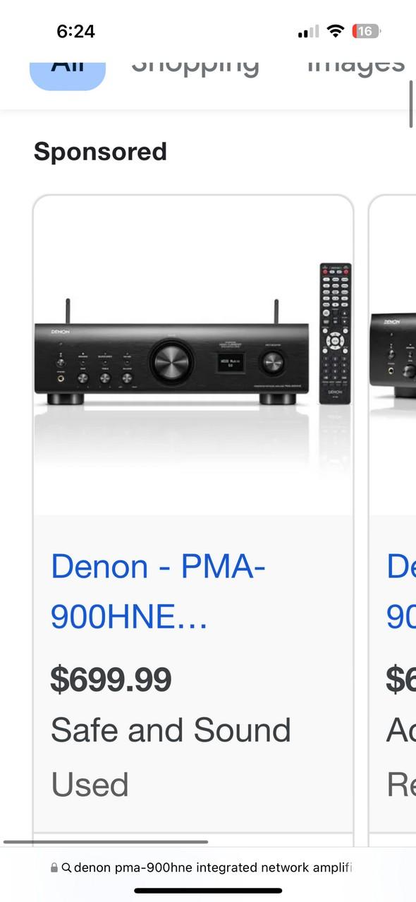 Denon Pma 900Hne Amplifier