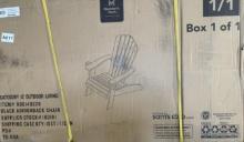 Member's Mark Adirondack Chair - Black