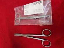 Teksurge Stainless Steel Mayo Stille Scissors Cvd 17Cm