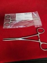 Teksurge Stainless Steel Rochester Pean Hemostatic Fcps Str 18Cm