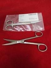 Teksurge Stainless Steel Op-Scissors Sh/Sh Cvd 15.5Cm