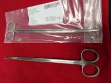 Teksurge Stainless Steel Metzenbaum Fino Scissors Cvd 23Cm