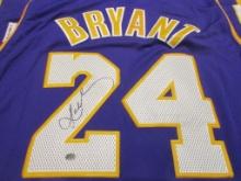 Kobe Bryant of the LA Lakers signed autographed basketball jersey LOA 427