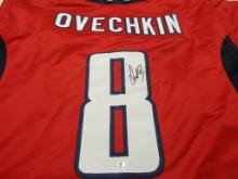 Alexander Ovechkin of the Washington Capitals signed autographed hockey jersey PAAS COA 416