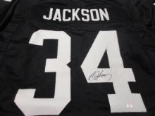 Bo Jackson of the Oakland Raiders signed autographed football jersey PAAS COA 465
