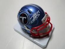 Derrick Henry of the Tennessee Titans signed autographed mini football helmet PAAS COA 806