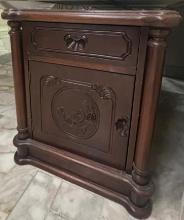 Wood Nightstand