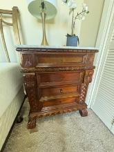 Wood Nightstand