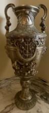 Greco-Roman Style Metal Urn