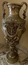 Greco-Roman Style Metal Urn