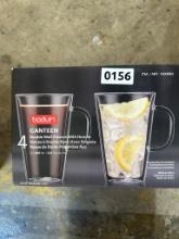 Bodum Canteen (4 Glasses) (like new)