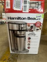 Hamilton Beach Single Serve Coffee Maker (like new)