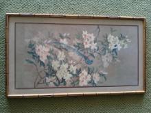 Decorative Wall Art in Bamboo Frame