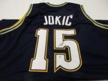 Nikola Jokic of the Denver Nuggets signed autographed basketball jersey PAAS COA 398