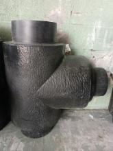 LARGE Construction "T" Part # 18008-7/ Black Construction Pipe