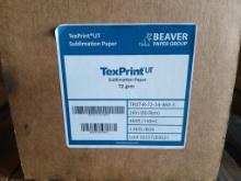 BEAVER PAPER GROUP TesPrint UT Sublimation Paper #TPUT-R-&@-24-460-3