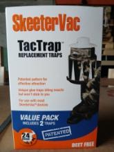 SKEETERVAC TacTrap Replacment Traps / 24 Hour Protection 2 Per Box We are selling by the box.