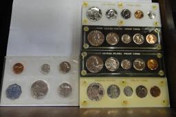 (5) UNITED STATES PROOF SETS