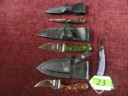 4) P. SHULGA   HAND MADE KNIVES