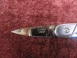 4) P. SHULGA   HAND MADE KNIVES