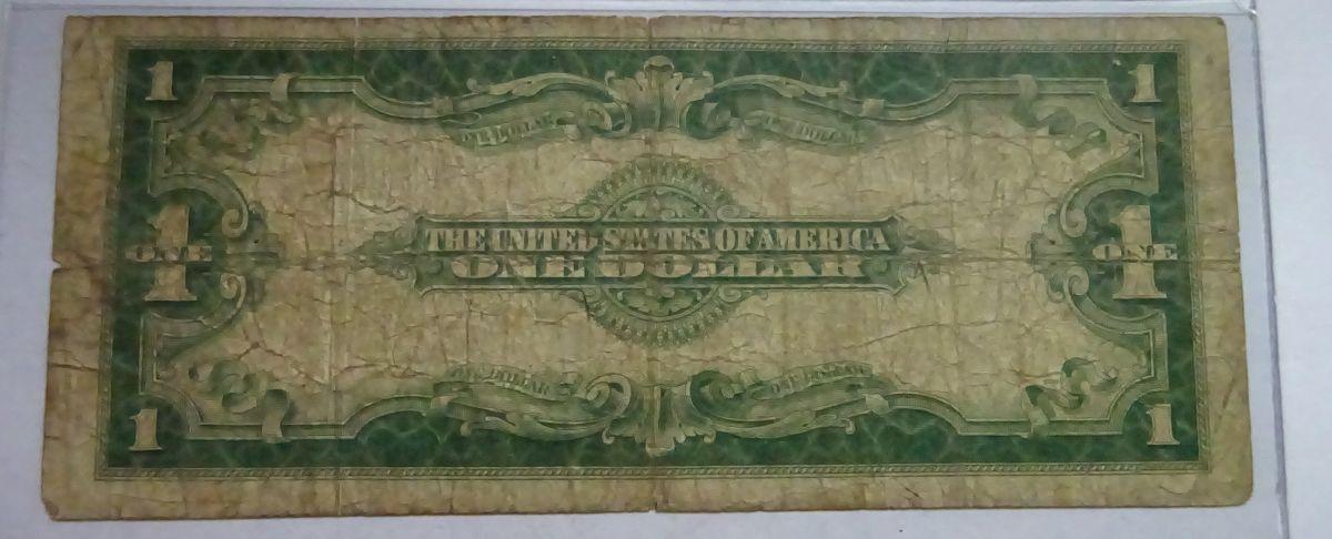 SERIES OF 1923 LARGE SIZE SILVER CERTIFICATE NOTE, WOODS/WHITE SIGNATURES