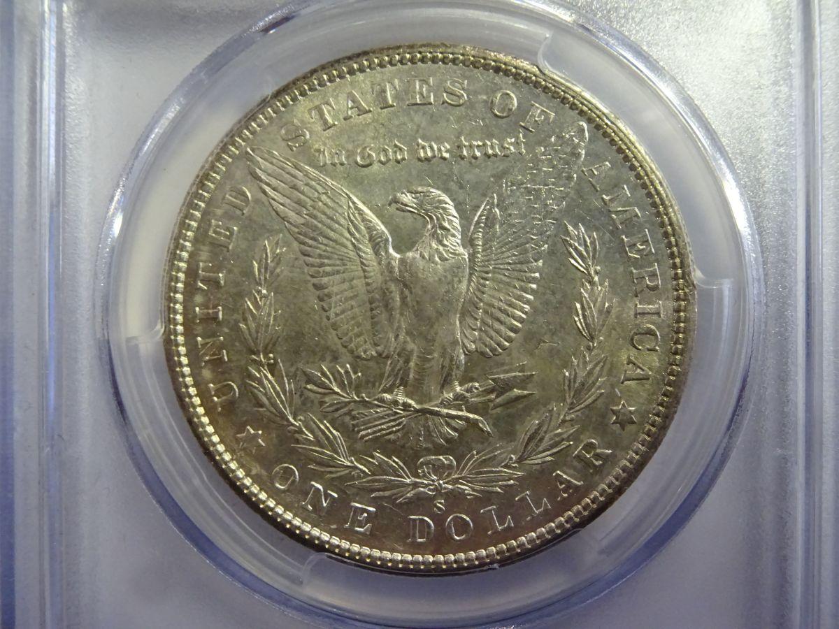 PCGS GRADED AU58 1900-S MORGAN SILVER DOLLAR