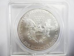 ANACS GRADED MS-69 2012 SILVER AMERICAN EAGLE .999 FINE SILVER COIN