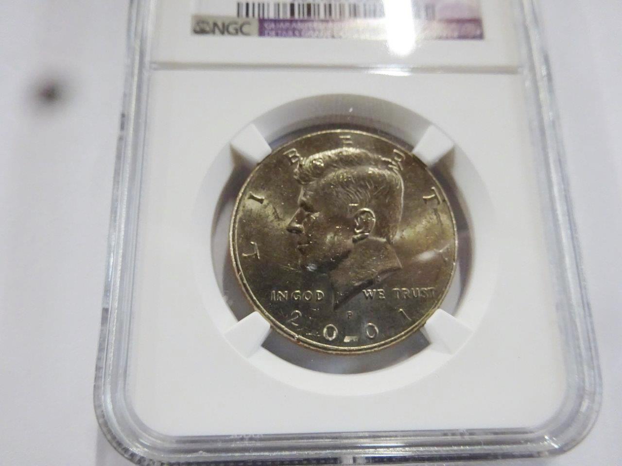 (3) NGC GRADED COINS,