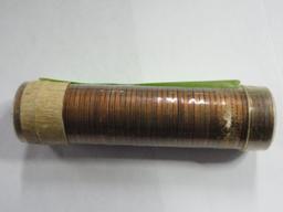 ROLL OF UNC 1948-D WHEAT CENTS