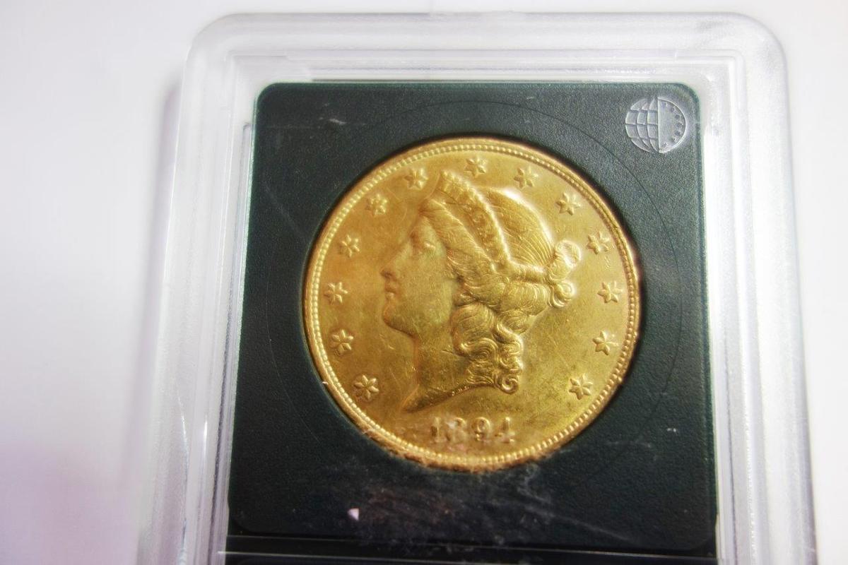 1894 $20 GOLD LIBERTY COIN
