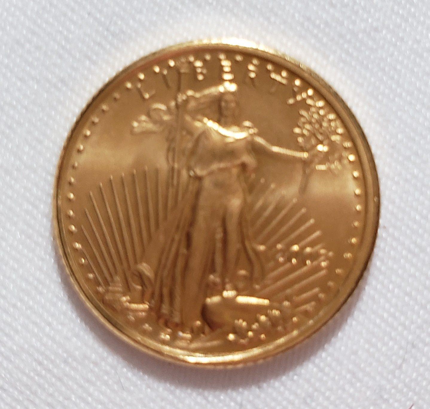 2002 $5 1/10 OZ GOLD AMERICAN EAGLE