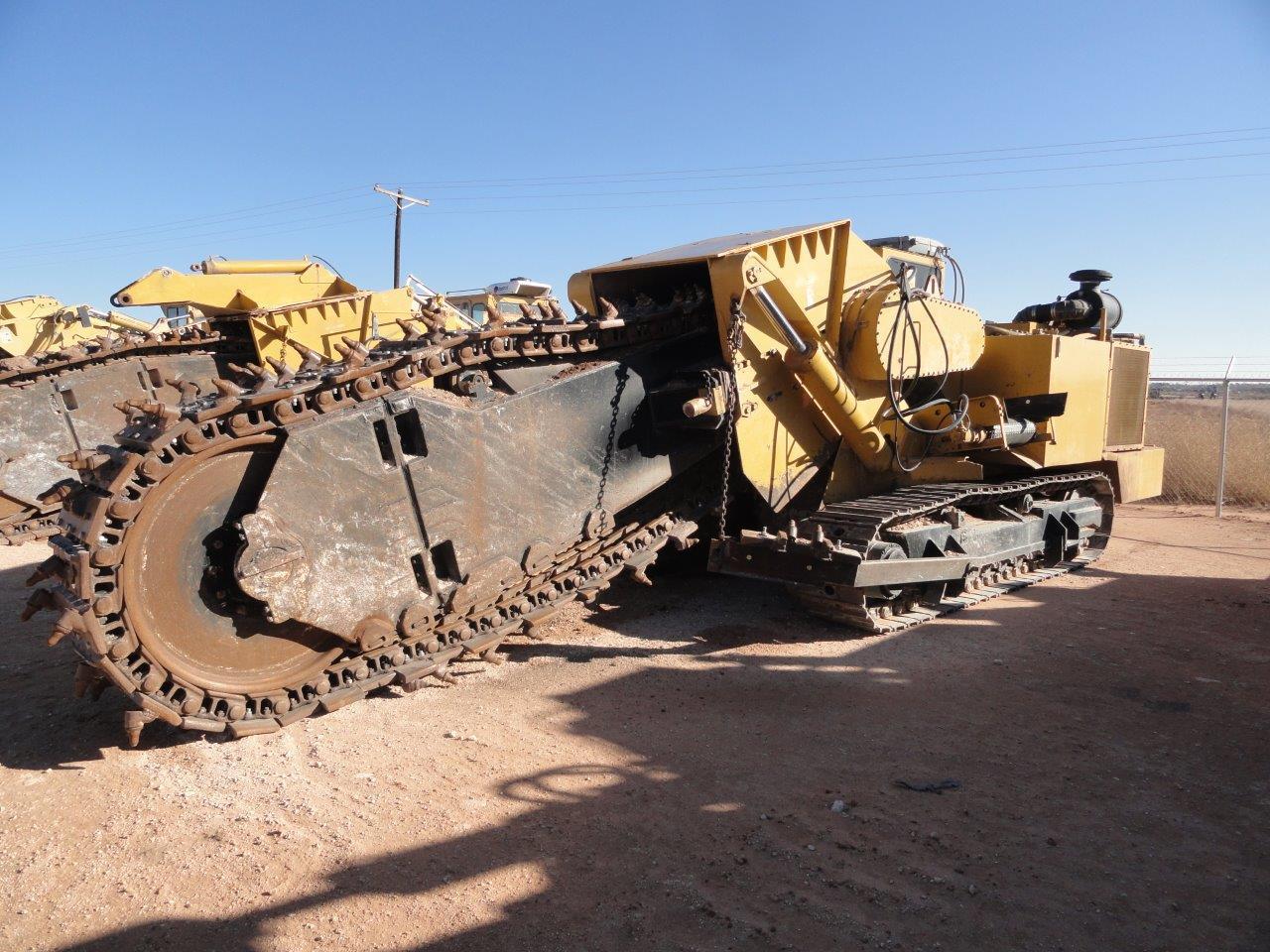 1991 TRENCOR JETCO 1030 CHAINSAW CRAWLER TRENCHER,