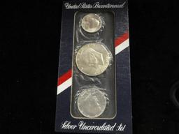 U.S. MINT BICENTENNIAL SILVER UNCIRCULATED SET