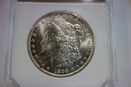 PCI GRADED MS64 1898-O MORGAN SILVER DOLLAR