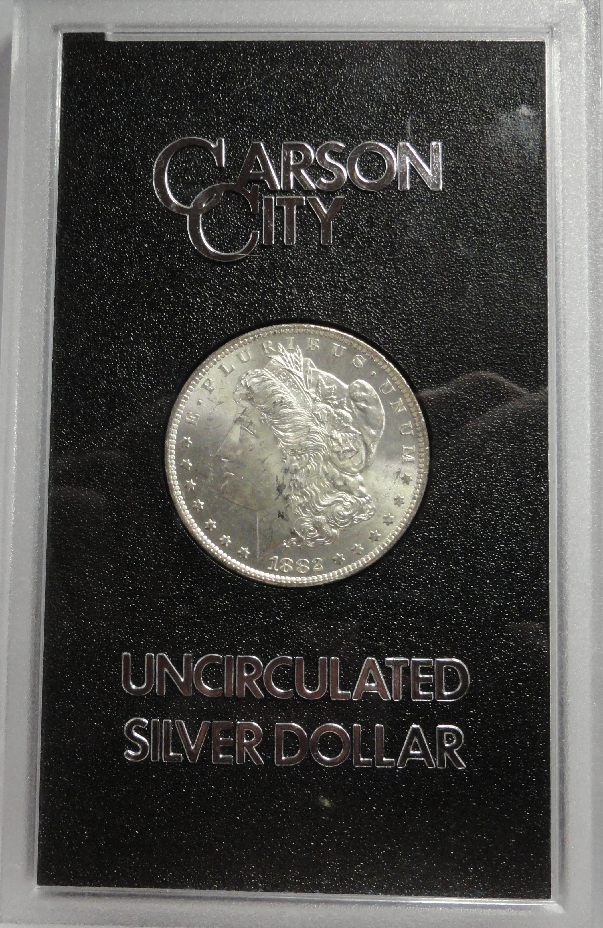 GSA 1882-CC UNCIRCULATED MORGAN SILVER DOLLAR