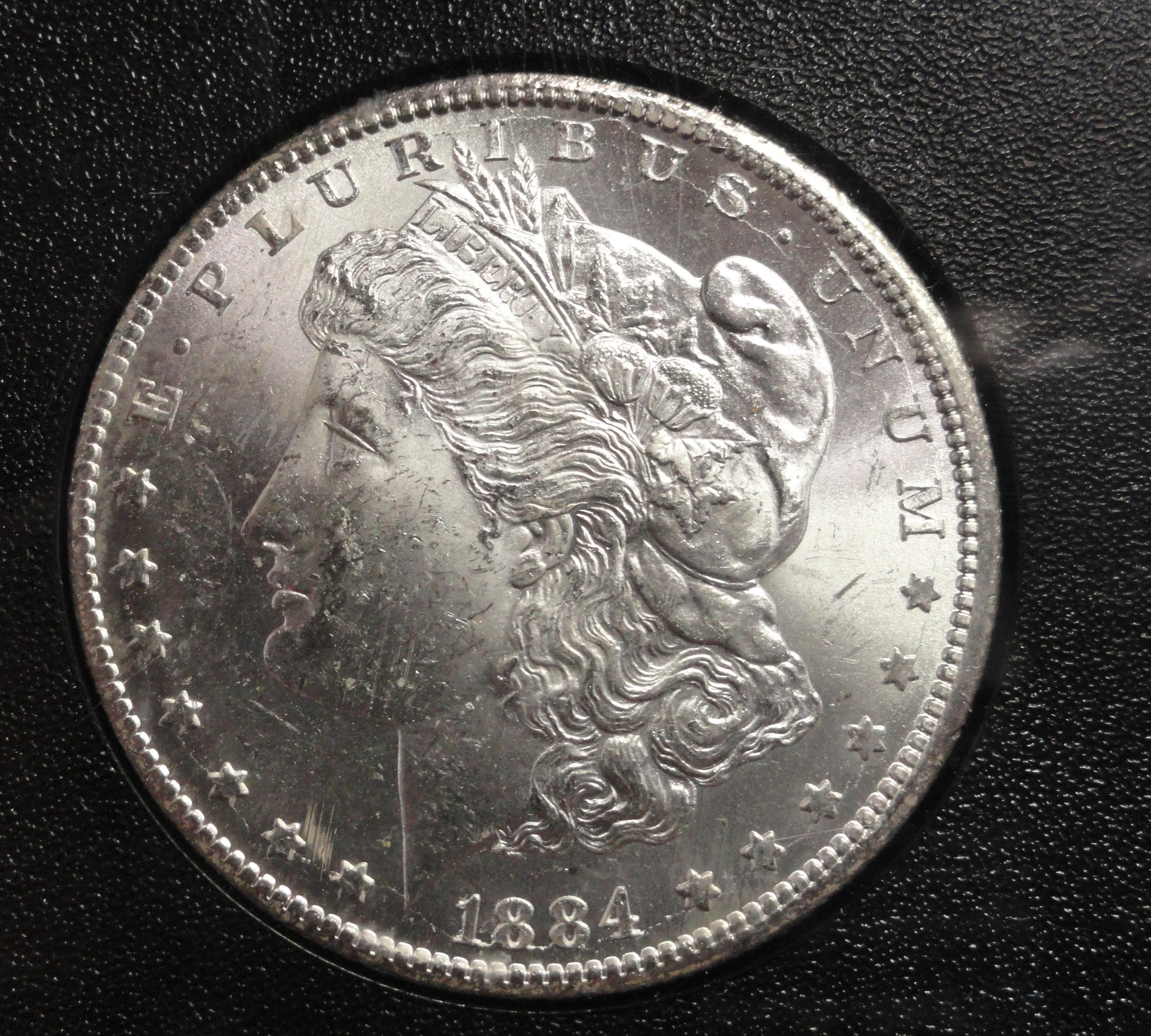 GSA 1884-CC UNCIRCULATED MORGAN SILVER DOLLAR