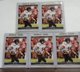 (5) LEAF DRAFT PAT MAHOMES II ROOKIE CARDS