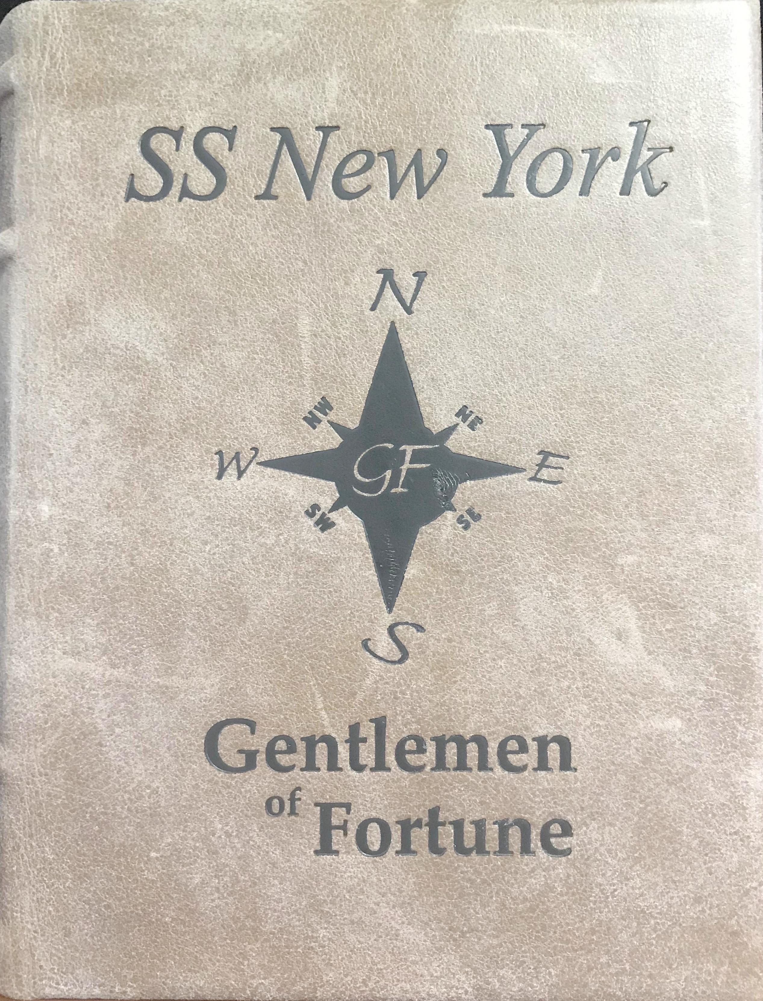 SS NEW YORK, GENTLEMEN OF FORTUNE, 1844-O 50 cent