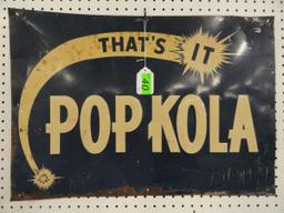 POPKOLA METAL SIGN