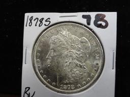 BU 1878-S MORGAN SILVER DOLLAR