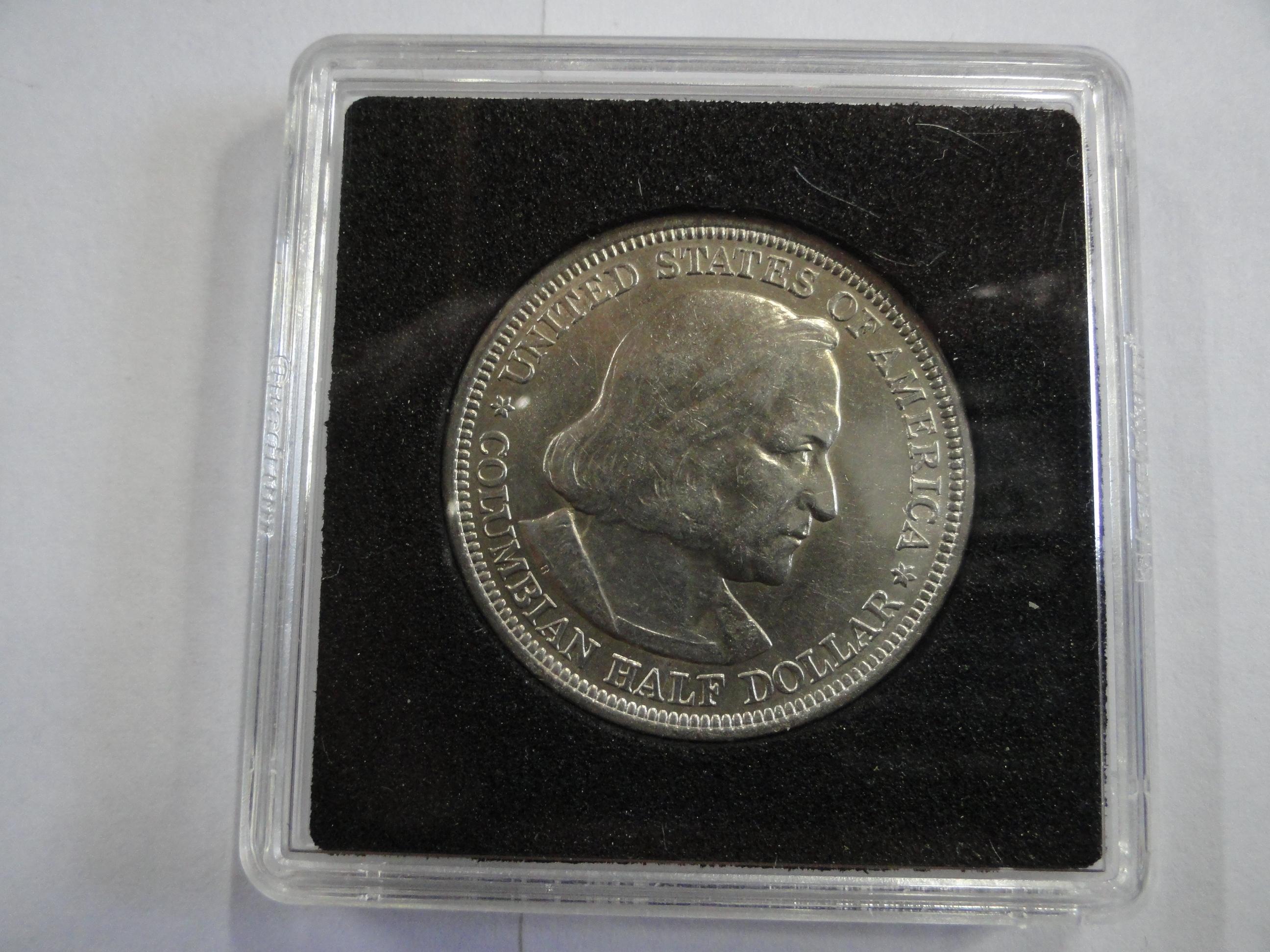 BU 1893 COLUMBIAN COMMEMORATIVE HALF DOLLAR