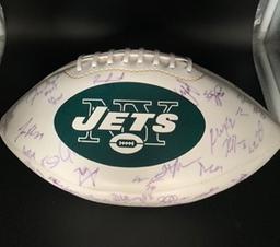 NEW YORK JETS SIGNED FOOTBALL