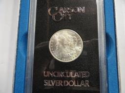 GSA UNC 1884-CC MORGAN SILVER DOLLAR