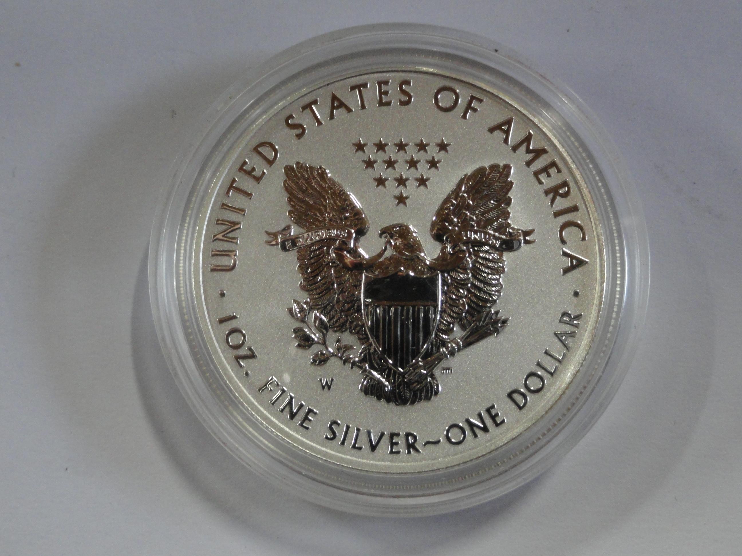 2013-W RESERVE PROOF SILVER AMERICAN EAGLE DOLLAR