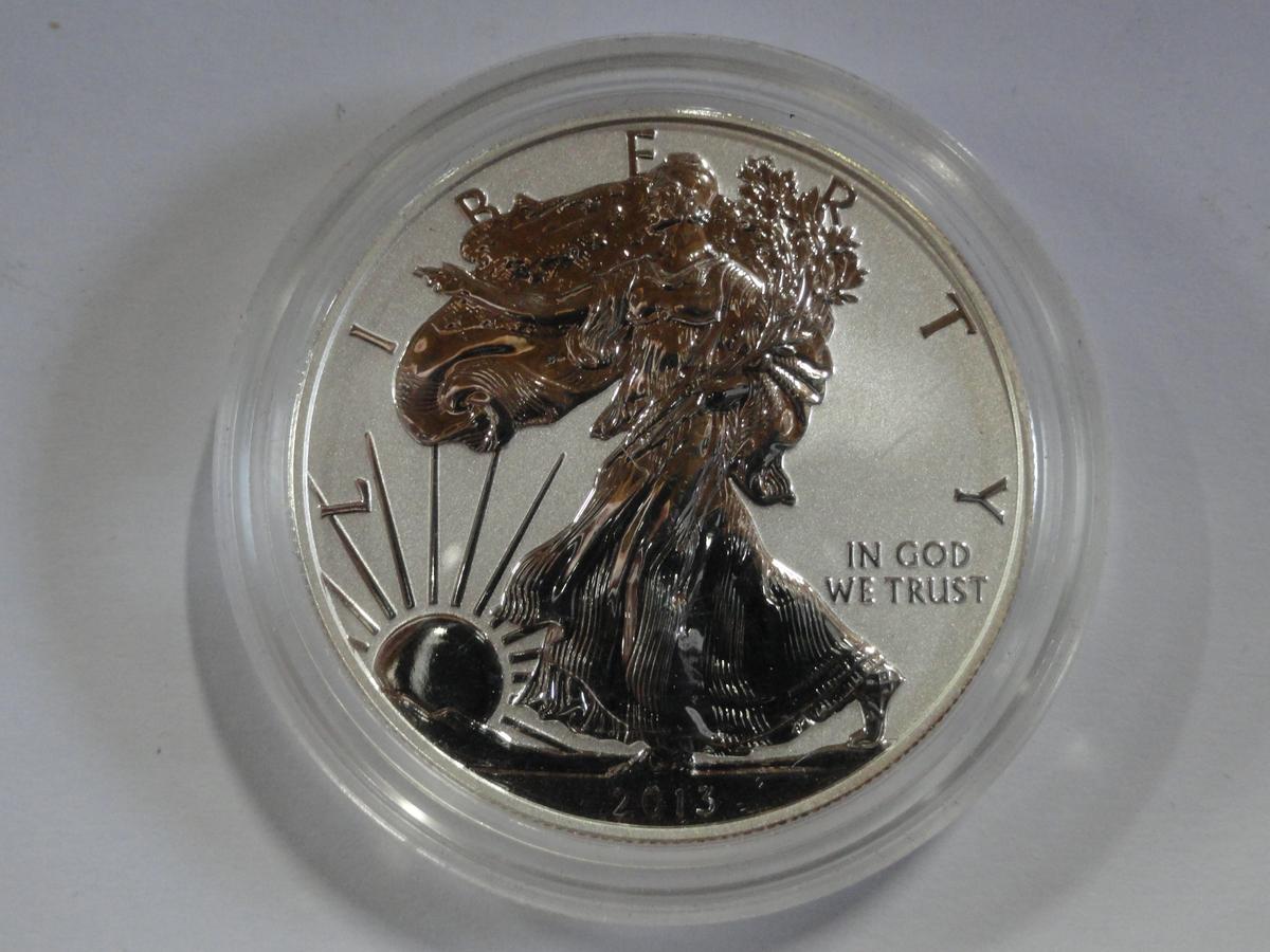 2013-W RESERVE PROOF SILVER AMERICAN EAGLE DOLLAR