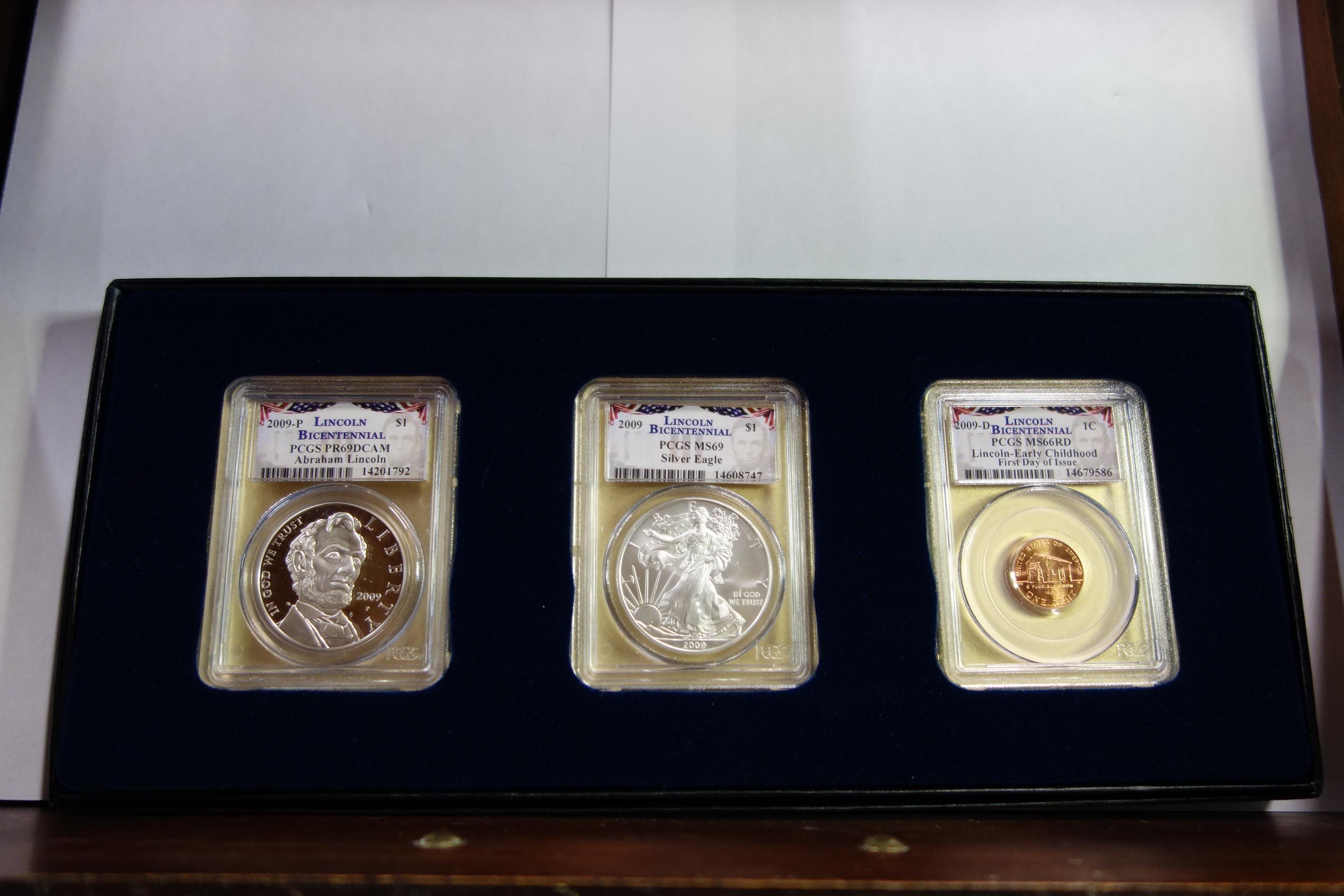 PCGS GRADED 2009 LINCOLN BICENTENNIAL COIN SET: