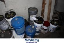 lot of mixed oil