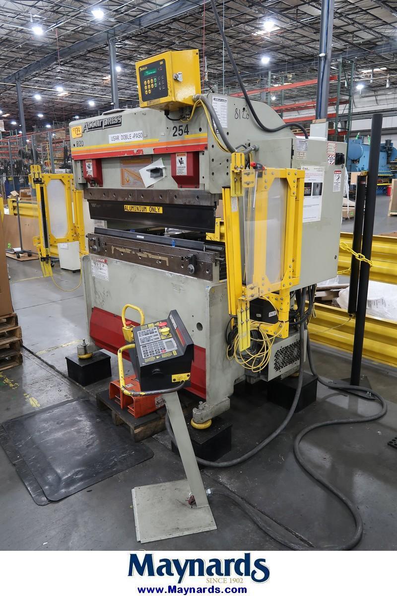 2008 Accupress 7254 25-Ton Hydraulic CNC Press Brake