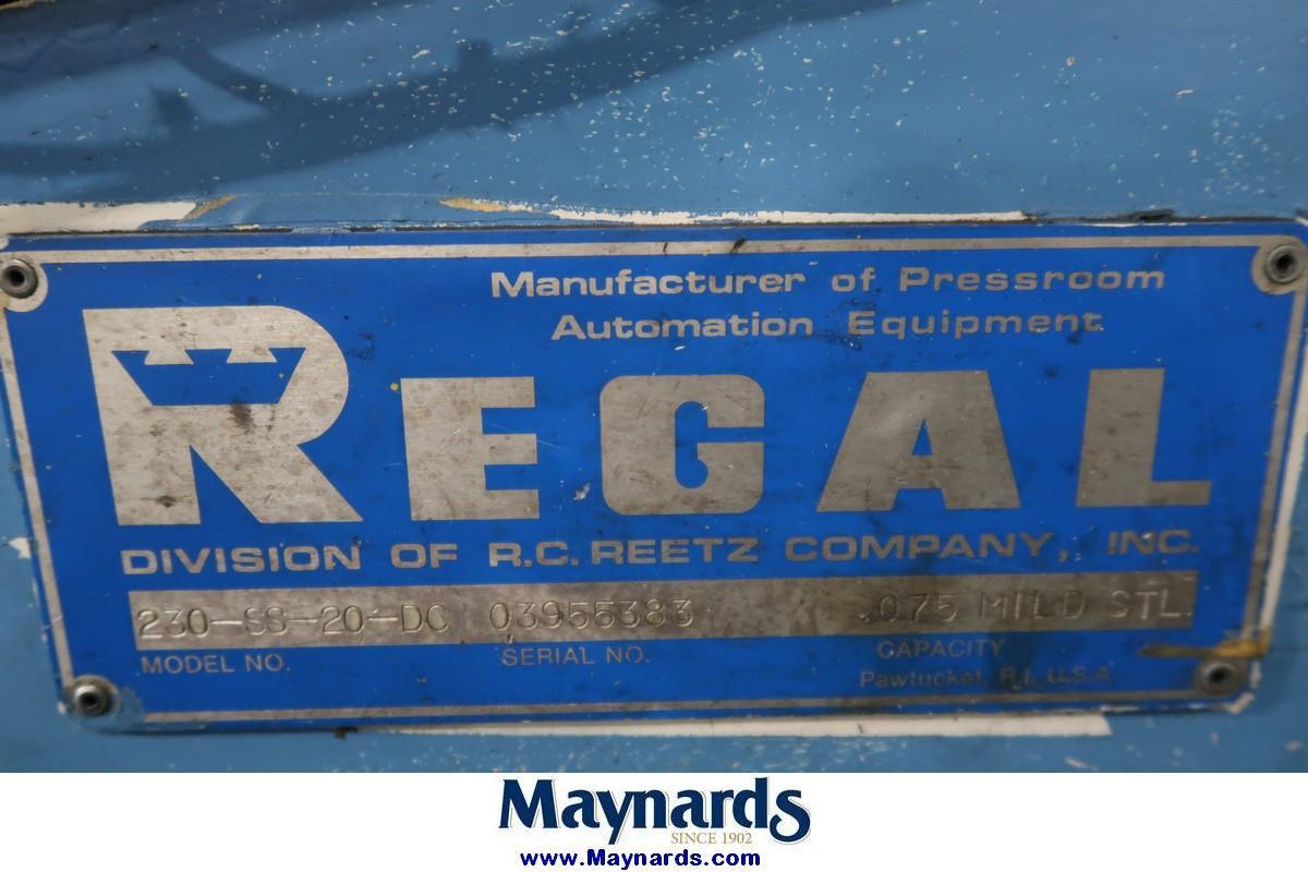 Regal 230-SS-20-DC Coil Straightener